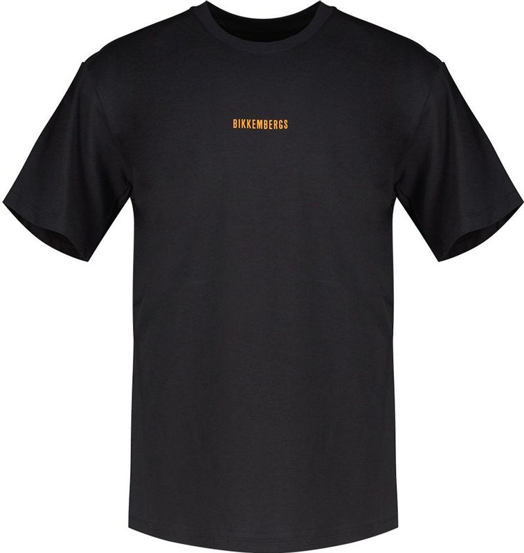 Bikkembergs Bmt0704 T-shirt Met Korte Mouwen Zwart L Man