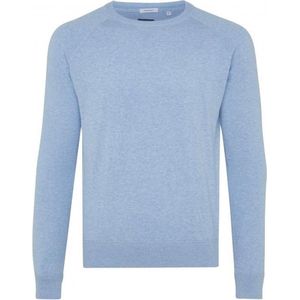 Tresanti Heren Pullover Ronde Hals Lichtblauw Regular Fit - M
