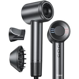 Mygroot - Hogesnelheidsföhn - 120000 RPM - Borstelloze negatieve ionen föhn - Super krachtige wind - Geluidsarme sneldrogende föhn