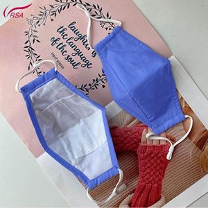 Mondkapje Kinderen - blauw mondmasker kind - voor op school en in de publieke ruimte - wasbaar - Blauw