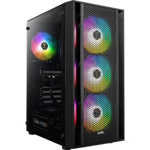 AMD Ryzen 5 8600G 6-Core GEN8 RGB Game Computer / Gaming PC - AMD Radeon 760M - 16GB DDR5 RAM - 500GB M.2 SSD - Windows 11 PRO - WIFI - Gamdias Aura GC2