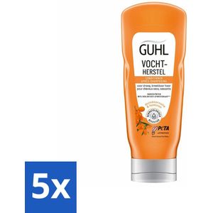 Guhl - Crème Conditioner - Vochtbalans - 200 ml - Bulkverpakking - 5 stuks