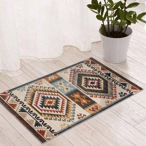 Ibenzoa® Stijlvolle Wasbare Deurmat met Vintage Look en Antislip Eigenschappen voor Elk Interieur