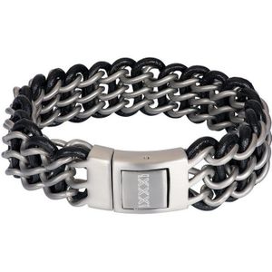 iXXXi Men-Remy-Zilverkleurig-Heren Armband