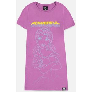 Disney Beauty & The Beast - Fearless Princess - Belle Powerful Kinder Korte jurk - Kids 122/128 - Roze