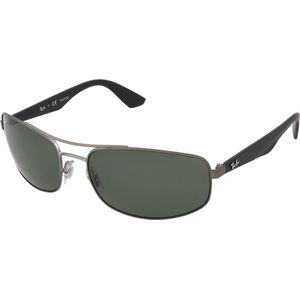 Ray-Ban RB3527 Gunmetal Black, Green Lenses