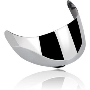 Motorfiets helm vizier zilver - geschikt voor AGV K1 K3 SV K5 K5-S helmet