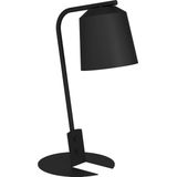 EGLO Oneda Tafellamp - E27 - 44,5 cm - Zwart/Wit
