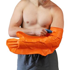 DRYPRO douchehoes voor de hele arm - maat Large (FA-18) - creëert een vacuüm voor een 100% lucht- en waterdichte afsluiting - geschikt om mee te douchen, in bad te gaan en mee te zwemmen!