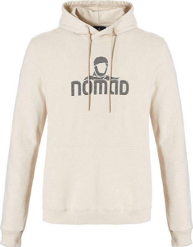 NOMAD® Rolleston Hoodie Heren | Maat S | Beige | 100% Biologisch katoen | Hoodie met Capuchon