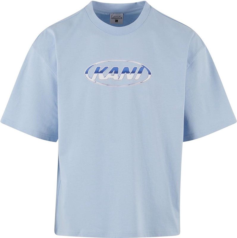 Karl Kani Chrome Logo Crop T-shirt Met Korte Mouwen