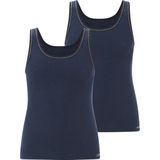 Jan Vanderstorm - Set Van 2 - Hemden - Donkerblauw