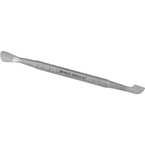 Belux Surgical Instruments / Bokkepootje - Manicure en Pedicure - Dubbelzijdig - Cuticle Pusher - 12 cm - Set van 2