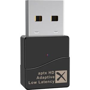 DrPhone SonicLINK Pro TX40 Bluetooth 5.2 Audiozender – USB Transmitter met aptX Adaptive / HD / LL – Geschikt Voor o.a TV, PC, PS4/PS5 & Switch