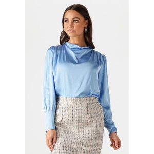 Freebird - Teske LS - Blouse - Lichtblauw