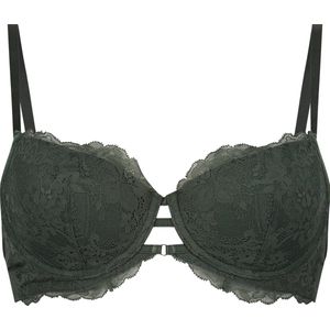 Hunkemöller Dames Lingerie Voorgevormde beugel bh Josefina - Groen - maat E90