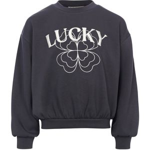 LOOXS 10sixteen 2601-5304-195 Meisjes Sweater - Maat 122/128 - Blauw van 40% Rayon 46% Nylon 4% Spandex