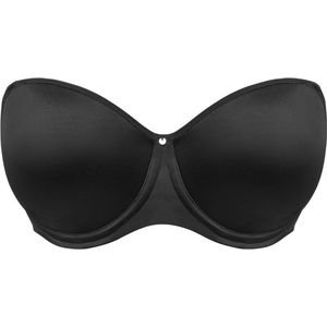 Fantasie Aura Voorgevormde Strapless Bh Zwart FL2320BLK 75E