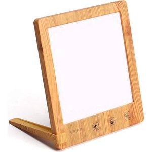 Daglichtlamp - Lichttherapie Lamp - Bureaulamp Led - Hout
