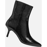 Geox - Kleopy - Dameslaarzen - Donkerbruin - Hakhoogte 7 cm