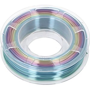 Regenboog Zijde 3D-printer Filament - Snelle Kleurverandering - 175 Mm - 200g - Compatibel met FDM 3D-printers .