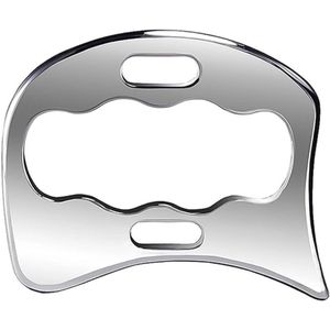 JHubers Goods - Roestvrijstalen Gua Sha massagetool voor zachte weefselmobilisatie en spierpijnvermindering