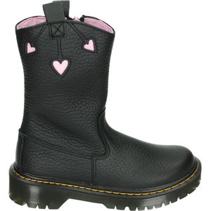 Dr. Martens FUSION P-O BOOT J BLACK+PINK - MeisjesLaarzenKinderlaarsjes - Kleur: Zwart - Maat: 35