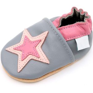 Zachte Leren Babyschoentjes - Dierenmotief - Antislip Zool - Voor Baby's En Kinderen Van 0-6 Maanden Tot 5 Jaar