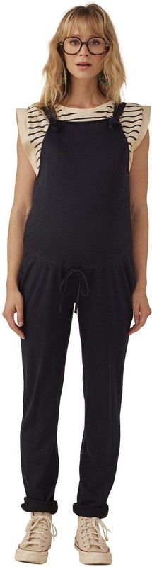 Envie de Fraise - Trisha - Zwangerschapspak - Marineblauw - Lichtgewicht Fleece