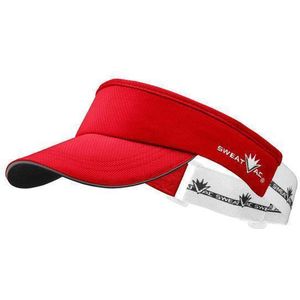 Sweatvac Race visor - Rood