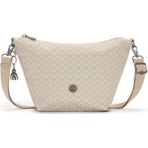 Kipling Crossbody Tas Malika - Signature Beige