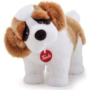 Trudi - Classic Hond Sint Bernard Bob (M-22326) - Pluche knuffel - Ca. 24 cm (Maat M) - Geschikt voor jongens en meisjes - Bruin/Wit