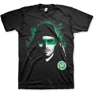 DC Comics Arrow Heren Tshirt -XL- Emerald Archer Zwart