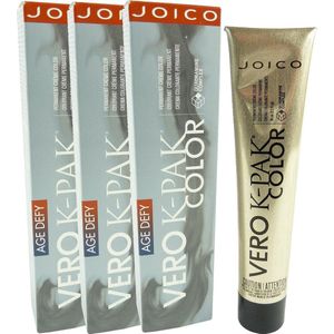 Joico Age Defy Vero K-Pak Color Red Controller Permanente haarkleur 3x74ml