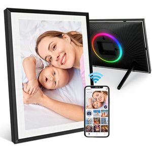 Equivera Digitale Fotolijst - 10.1 Inch - WiFi - Zwart