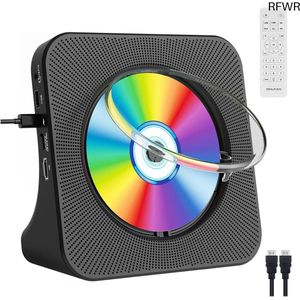 RFWR® Multifunctionele DVD/CD-speler met Bluetooth, FM-radio en USB