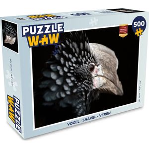 Puzzel Vogel - Snavel - Veren - Legpuzzel - Puzzel 500 stukjes