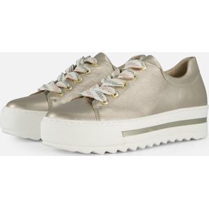 Gabor Sneakers goud Synthetisch - Dames - Maat 36.5