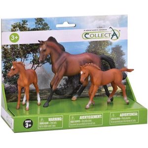 Collecta Paarden: Speelset In Giftverpakking 3-delig