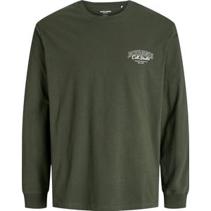JACK&JONES - JJMAKOTO TEE LS CREW NECK - Heren - Lange mouwen shirts