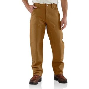 Carhartt Duck Double Front Losvallende Broek Bruin 30 / 32