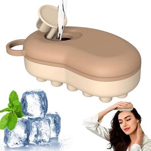 Scalp massage brush - Cooling-Massage - Ice Roller for Scalp - Scalp Massager - Massage Borstel - Head Massager - Stimuleert haargroei- Siliconen Haarborstel - Shampoo Brush - Hair Brush- Haarverzorging - Anti Roos - Haargroei - Gezonde Hoofdhuid