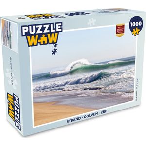 Puzzel Strand - Golven - Zee - Legpuzzel - Puzzel 1000 stukjes volwassenen