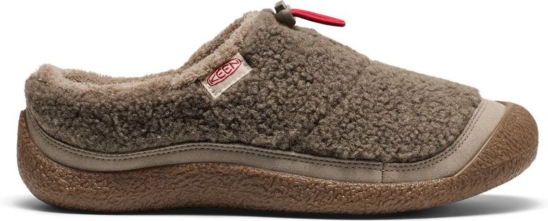 KEEN Slipper Howser 3 dia dames klompen , Dark Earth Velours , 40 EU