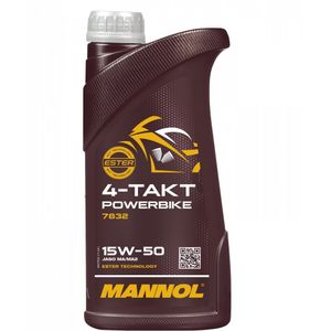 1 Liter Mannol 4 Takt Powerbike 15W-50 7832