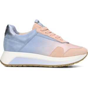 Softwaves Sneakers Dames - Lage sneakers / Damesschoenen - - 8.94.01 - Blauw combi - Maat 39