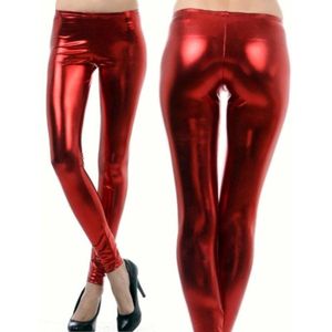 Metallic legging rood