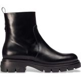 Wonders - A-4305 - Enkellaarsjes - Zwart - Ritssluiting - Casual