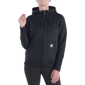 Carhartt Clarksburg Full Zip Hoodie Zwart Dames