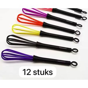 Akyol - 12 stuks verfgarde - verfgarder - random color - kapsalon - verf benodigdheden - mini garde